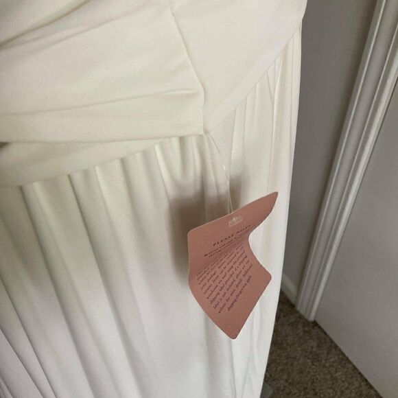 White Gown, Size 26, Anthropologie BHLDN, New With Tag - Picture 7 of 8